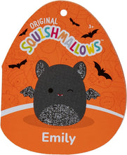 将图片加载到图库查看器,Squishmallows Emily the Bat Winking Eye with Shimmering Belly, Wings, & Ears 8" 2023 Halloween Collection Stuffed Plush
