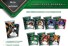 将图片加载到图库查看器,2023 WILD CARD AUTO MANIA BASEBALL FACTORY SEALED BOX 8 AUTOS ROOKIE & PROSPECTS