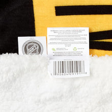 将图片加载到图库查看器,NHL Boston Bruins 60" x 70" Silk Touch Sherpa Throw Blanket