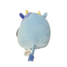 将图片加载到图库查看器,Squishmallows Clayton The Blue Cow 8" Stuffed Plush