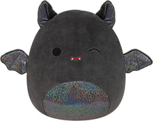 将图片加载到图库查看器,Squishmallows Emily the Bat Winking Eye with Shimmering Belly, Wings, & Ears 8" 2023 Halloween Collection Stuffed Plush