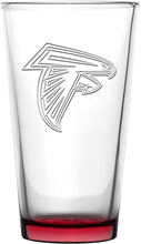 将图片加载到图库查看器,NFL Teams 16 oz Pint Glass - Assorted Team & Style Choose your