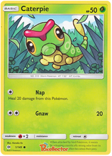 Load image into Gallery viewer, Sun and Moon Sun & Moon - 001 Caterpie