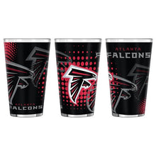 将图片加载到图库查看器,NFL Teams 16 oz Pint Glass - Assorted Team & Style Choose your