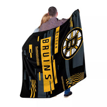 Load image into Gallery viewer, NHL Boston Bruins 60" x 80" Digitize Raschel Throw Blanket