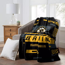 Load image into Gallery viewer, NHL Boston Bruins 60" x 80" Digitize Raschel Throw Blanket