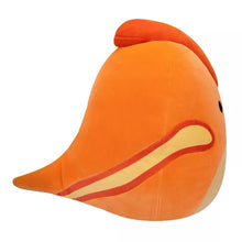 将图片加载到图库查看器,Squishmallows 11" Nichelle the Orange Dinosaur with Fuzzy Head Plush Toy