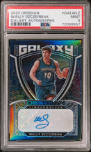 تحميل الصورة إلى عارض المعرض، 2020 PANINI OBSIDIAN #GALWLZ Wally Szczerbiak Galaxy Autographs /49 PSA 9 Mint POP