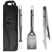 将图片加载到图库查看器,NFL Team 3 Piece Steel BBQ Set - Assorted Teams Choose Your