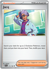 Load image into Gallery viewer, Scarlet and Violet Scarlet & Violet - 175 Jacq