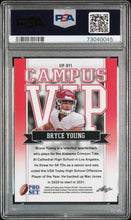 将图片加载到图库查看器,2022 Leaf Pro Set Bryce Young Campus VIP Blue Mojo Parallel #VIP-BY1 Alabama PSA 9 Mint