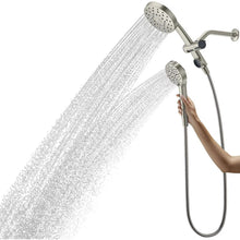 将图片加载到图库查看器,Kohler Prone 3-in-1 Multifunction Shower Head with PowerSweep Brushed Nickel