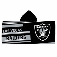 将图片加载到图库查看器,Las Vegas Raiders Juvy Hooded Towel 22"x51"