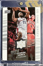 将图片加载到图库查看器,2008-09 Upper Deck Game Jersey Lebron James #GA-L3