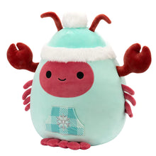 Load image into Gallery viewer, Squishmallows Lorono the Lobster Wearing Winter Outfit 12" Select Series Stuffed Plush