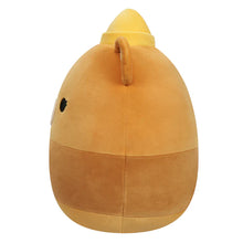 Load image into Gallery viewer, Squishmallows Mei Lien Honey Jar Brown Bear With Yellow Flower 12" Stuffed Plush
