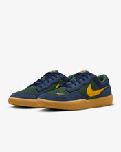 将图片加载到图库查看器,Nike SB Force 58 Midnight Navy Fir Gum Light Brown University Gold Size 10M / 11.5W NEW