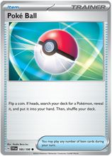 Load image into Gallery viewer, Scarlet and Violet Scarlet & Violet - 185 Poké Ball