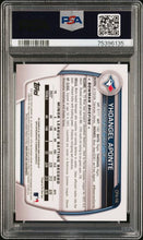 تحميل الصورة إلى عارض المعرض، توقيعات Bowman Chrome Prospect لعام 2023 #CPA-YA Yhoangel Aponte 1st Auto PSA GEM Mint 10