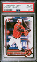 将图片加载到图库查看器,2022 Bowman Draft #BD168 Jackson Holliday PSA 10 GEM Mint