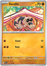 Load image into Gallery viewer, Scarlet and Violet Scarlet & Violet - 115 Sandile