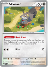 Load image into Gallery viewer, Scarlet and Violet Scarlet & Violet - 151 Skwovet