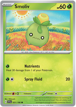 Load image into Gallery viewer, Scarlet and Violet Scarlet & Violet - 021 Smoliv