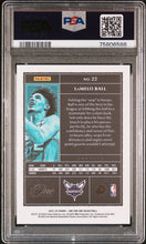 Load image into Gallery viewer, 2021 PANINI ONE AND ONE #22 LaMelo Ball Gold #/10 Psa 9 Mint Pop 1