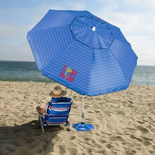 Load image into Gallery viewer, Tommy Bahama ANCHORX 8’ Beach Umbrella - Like New