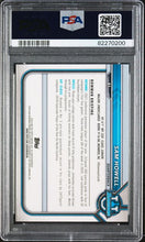 将图片加载到图库查看器,2021 Bowman University #81  Sam Howell Chrome Prospects - Pink Ref PSA 9