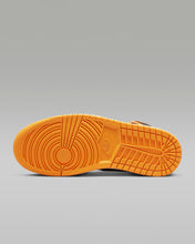将图片加载到图库查看器,Men's Nike Air Jordan 1 Mid SE Black/Cardinal Red/White/Vivid Orange Size 6M New