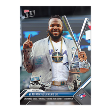将图片加载到图库查看器,Vladimir Guerrero Jr. /10 - 2023 MLB TOPPS NOW® Card 560 - PR: 1873 - walk-of-famesports