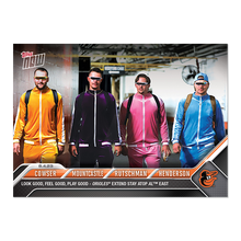 تحميل الصورة إلى عارض المعرض، Colton Cowser/Ryan Mountcastle/Adley Rutschman/Gunnar Henderson 2023 MLB TOPPS NOW Card #656 Baltimore Orioles - walk-of-famesports