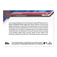 تحميل الصورة إلى عارض المعرض، برايس هاربر - بطاقة MLB TOPPS NOW® لعام 2023 رقم 1008