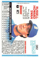 Load image into Gallery viewer, 1991 Fleer Russell Swan #382 Mariners