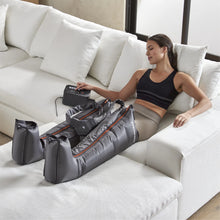 Load image into Gallery viewer, Sharper Image Air Compression Boots Flex Leg Recovery System Black