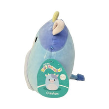 将图片加载到图库查看器,Squishmallows Clayton The Blue Cow 8" Stuffed Plush