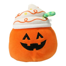 将图片加载到图库查看器,Squishmallows Lester the Pumpkin Latte 4.5" Halloween Collection 2023 Stuffed Plush