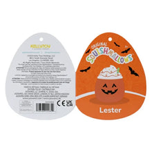 将图片加载到图库查看器,Squishmallows Lester the Pumpkin Latte 4.5" Halloween Collection 2023 Stuffed Plush