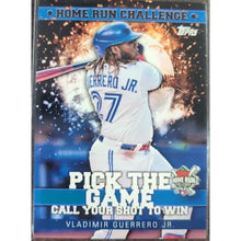 Load image into Gallery viewer, 2022 Topps Home Run Challenge Vladimir Guerrero Jr. #HRC-18 Toronto Blue Jays