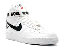 将图片加载到图库查看器,Nike Air Force 1 High Supreme World Famous White Size 12M
