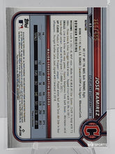 Load image into Gallery viewer, 2022 Bowman Chrome 266/499 Jose Ramirez #63 Guardians