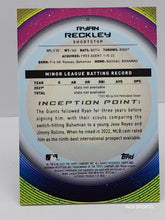 تحميل الصورة إلى عارض المعرض، 2022 Bowman Inception Gold 11/50 Ryan Reckley #35 San Francisco Giants