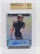 Load image into Gallery viewer, 2019 Leaf Metal Draft Auto Mojo Silver /40 Jasson Dominguez #BA-JD1 Yankees BSG 9.5 GEM MINT