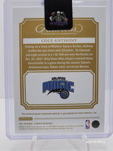 Load image into Gallery viewer, 2020-21 Panini Flawless Ruby 08/15 Cole Anthony Patch #DP-CAT