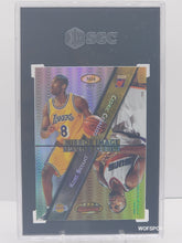 将图片加载到图库查看器,Kobe Bryant SGC 9 Mint 1997 Brnt/Cblls/Pip/Vhrn Bowman's Best Mirror Image #MI4