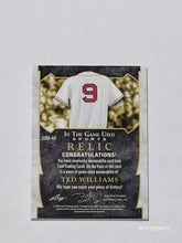 Load image into Gallery viewer, 2022 Leaf In The Game Used Sports Relic Ted Williams #GUM-44 #/5