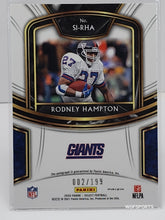 تحميل الصورة إلى عارض المعرض، 2020 Panini Select Signature Silver Prizm #SI-RHA Rodney Hampton Auto 2/199