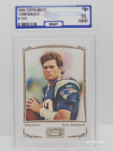 将图片加载到图库查看器,2009 Topps Mayo #255 Tom Brady New England Patriots Parish 10 Gem Mint