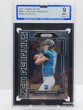 将图片加载到图库查看器,2021 Panini Prizm New Recruits Trevor Lawrence Rookie #NR-1 Jacksonville Jaguars RC ISA 9 Mint
